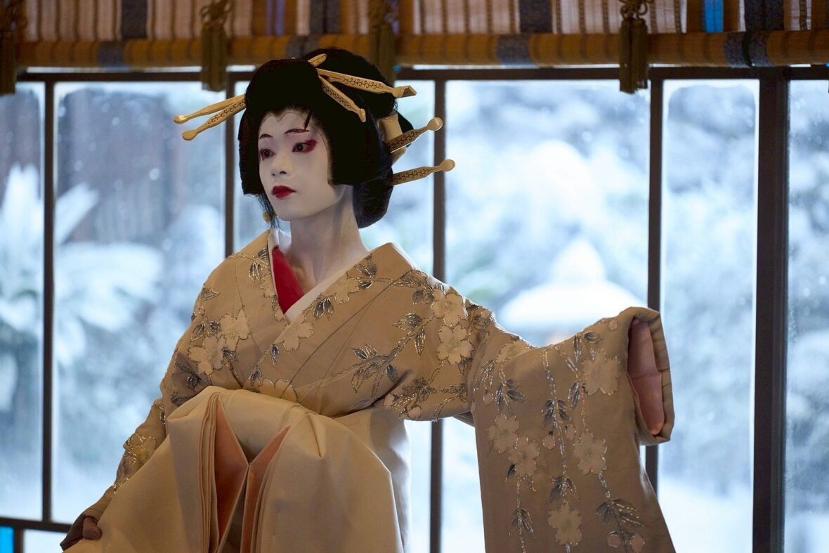 jovem Tachibana Kikuo em Kokuho