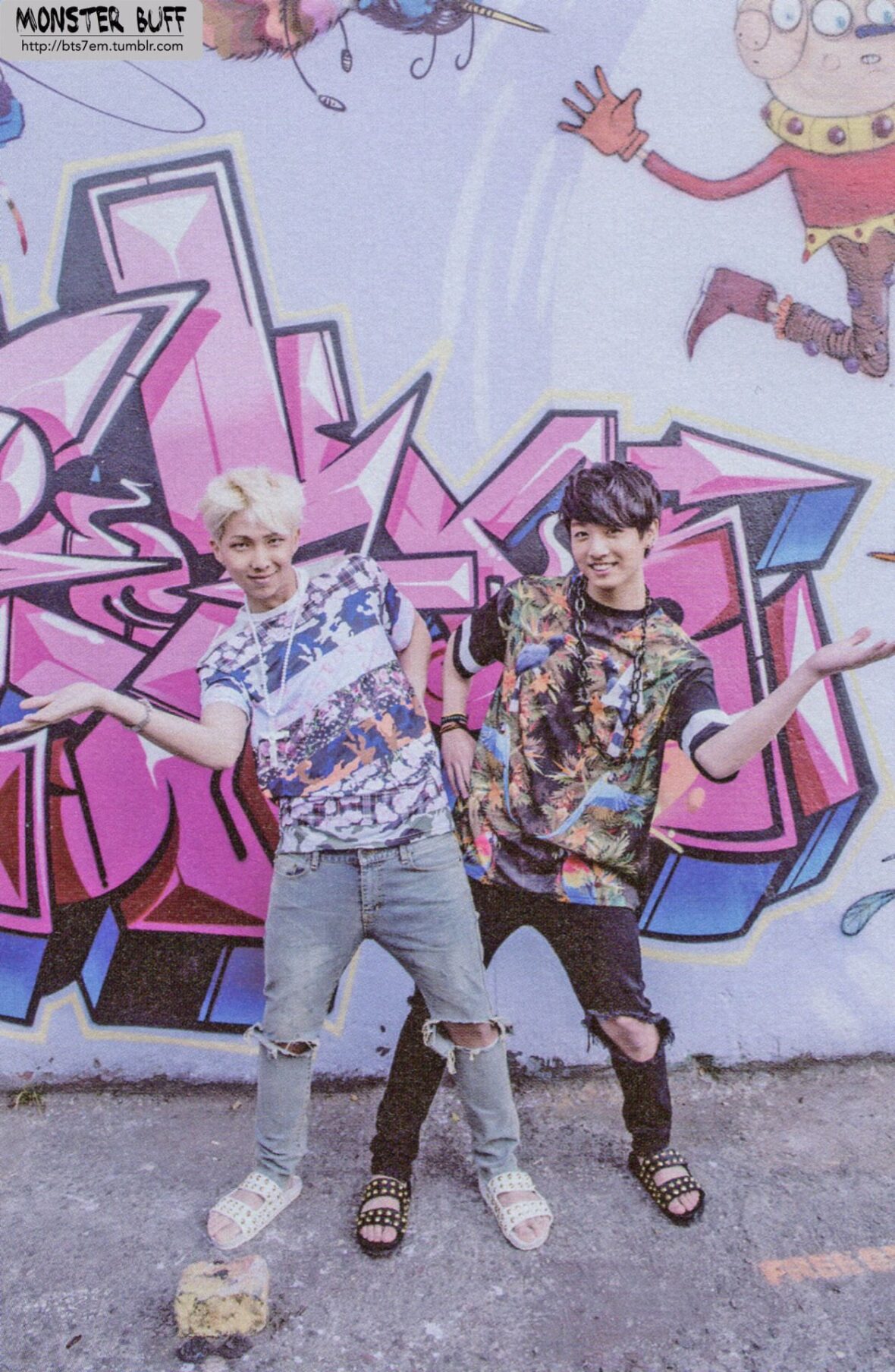 BTS no Beco do Batman em 2014